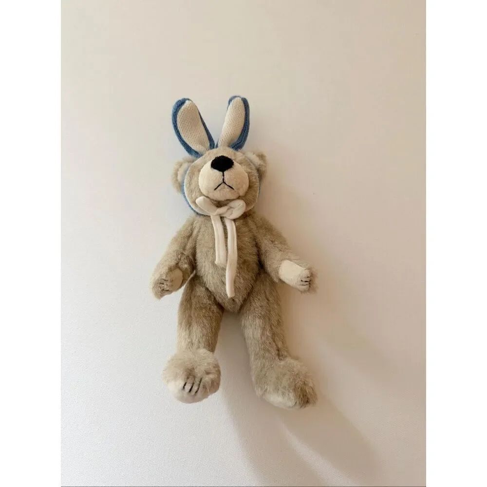VintageโHugfun Plush Teddy Bear Bunny Stuffed Animal 12โ